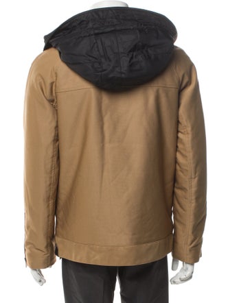 Coach 1941 Colorblock Pattern Parka