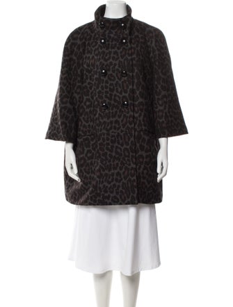 Coach 1941 Wool Printed Coat