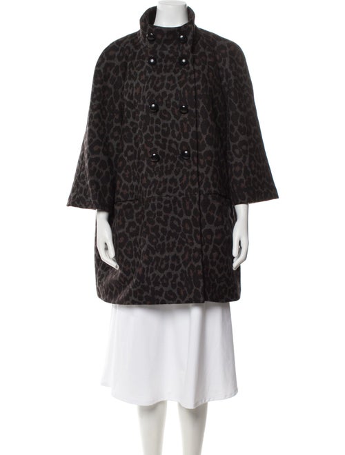 Coach 1941 Wool Printed Coat