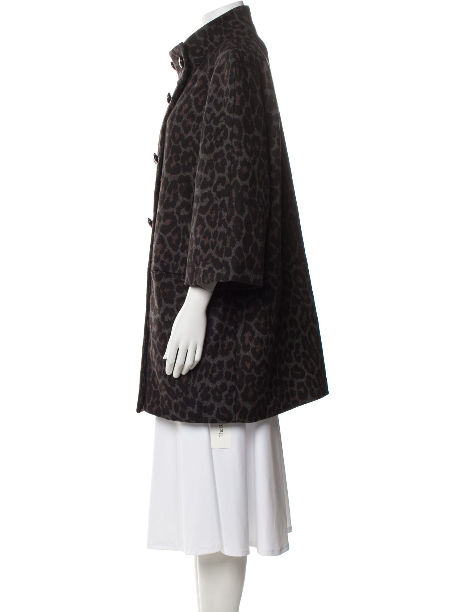 Coach 1941 Wool Printed Coat