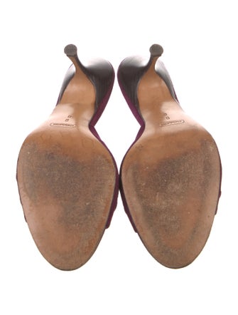 Coach 1941 Suede Ruffle Embellishment Slides