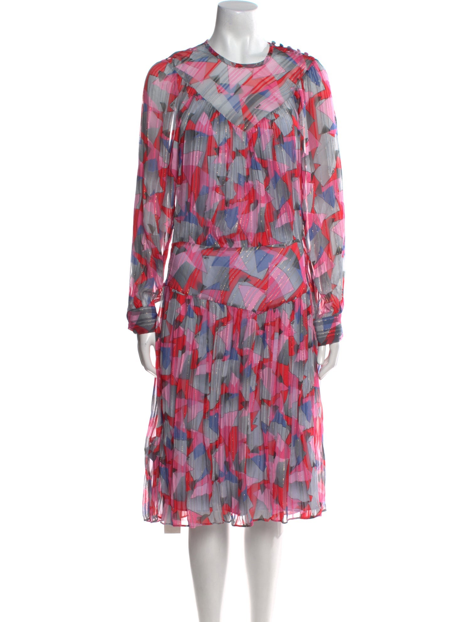 Coach 1941 Printed Midi Length Dress