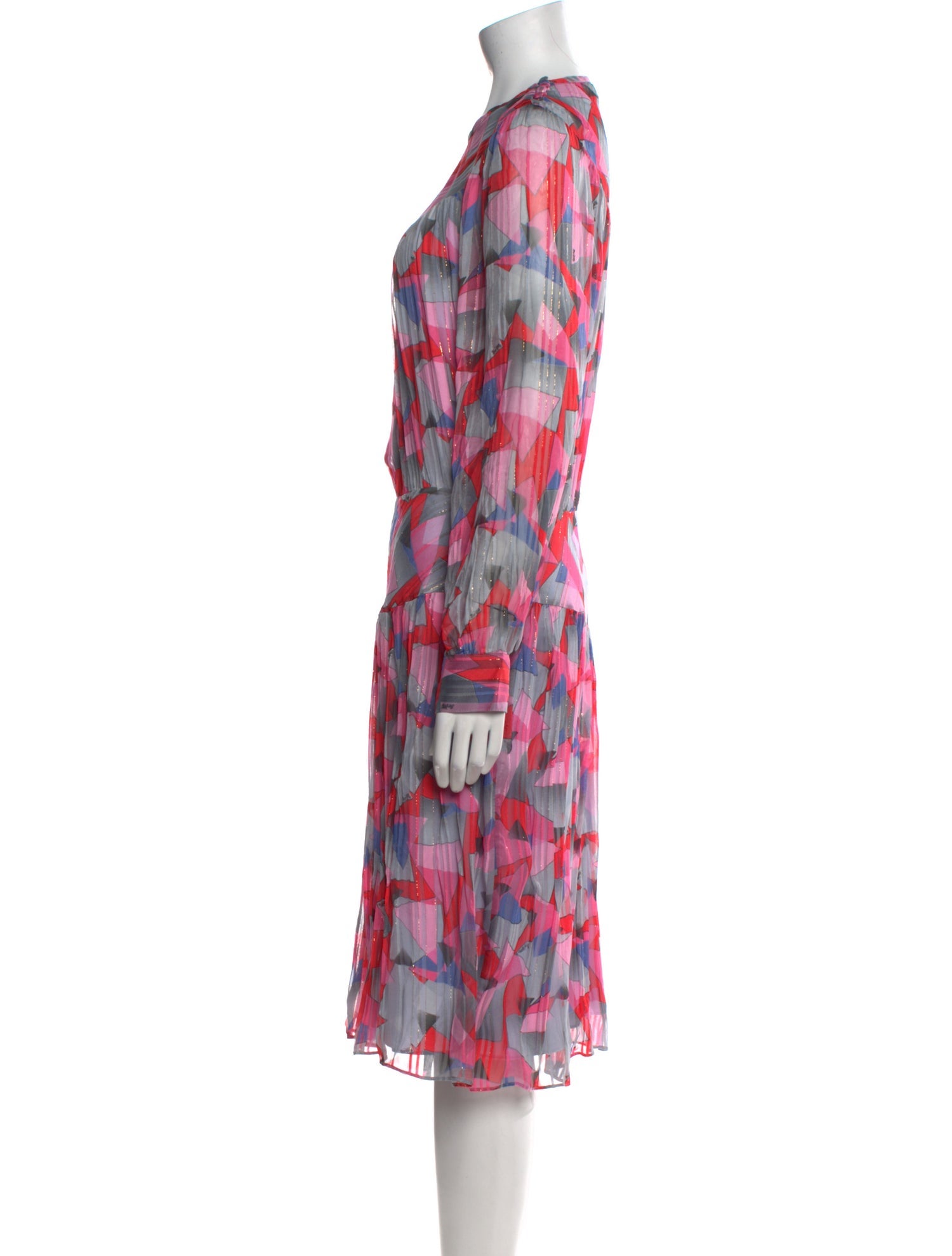 Coach 1941 Printed Midi Length Dress
