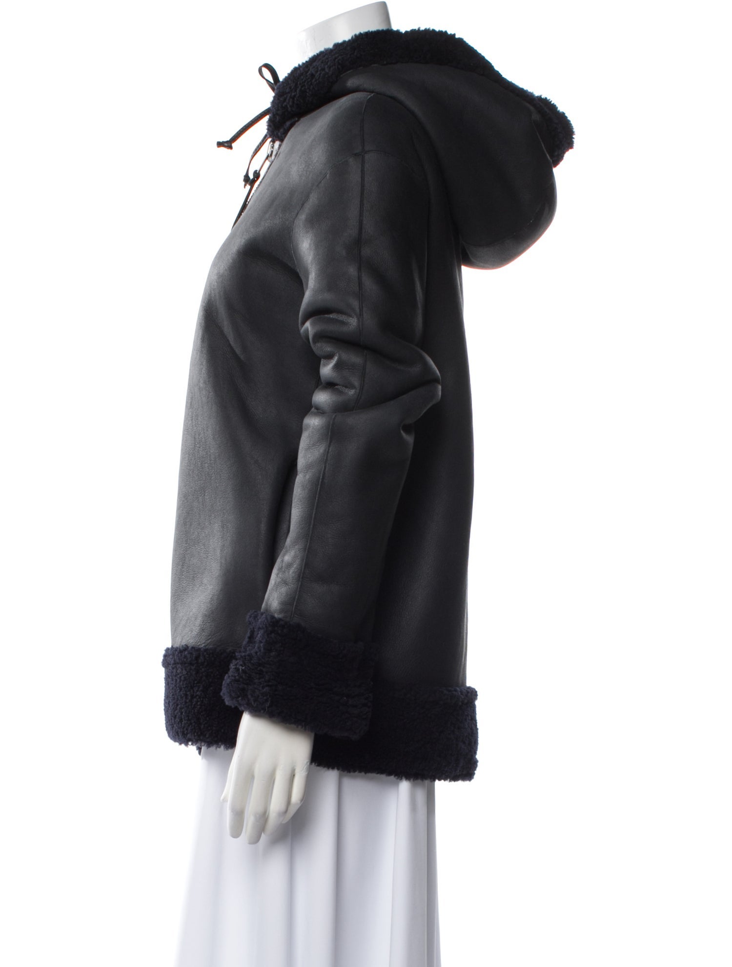 Coach 1941 Shearling Faux Fur Coat