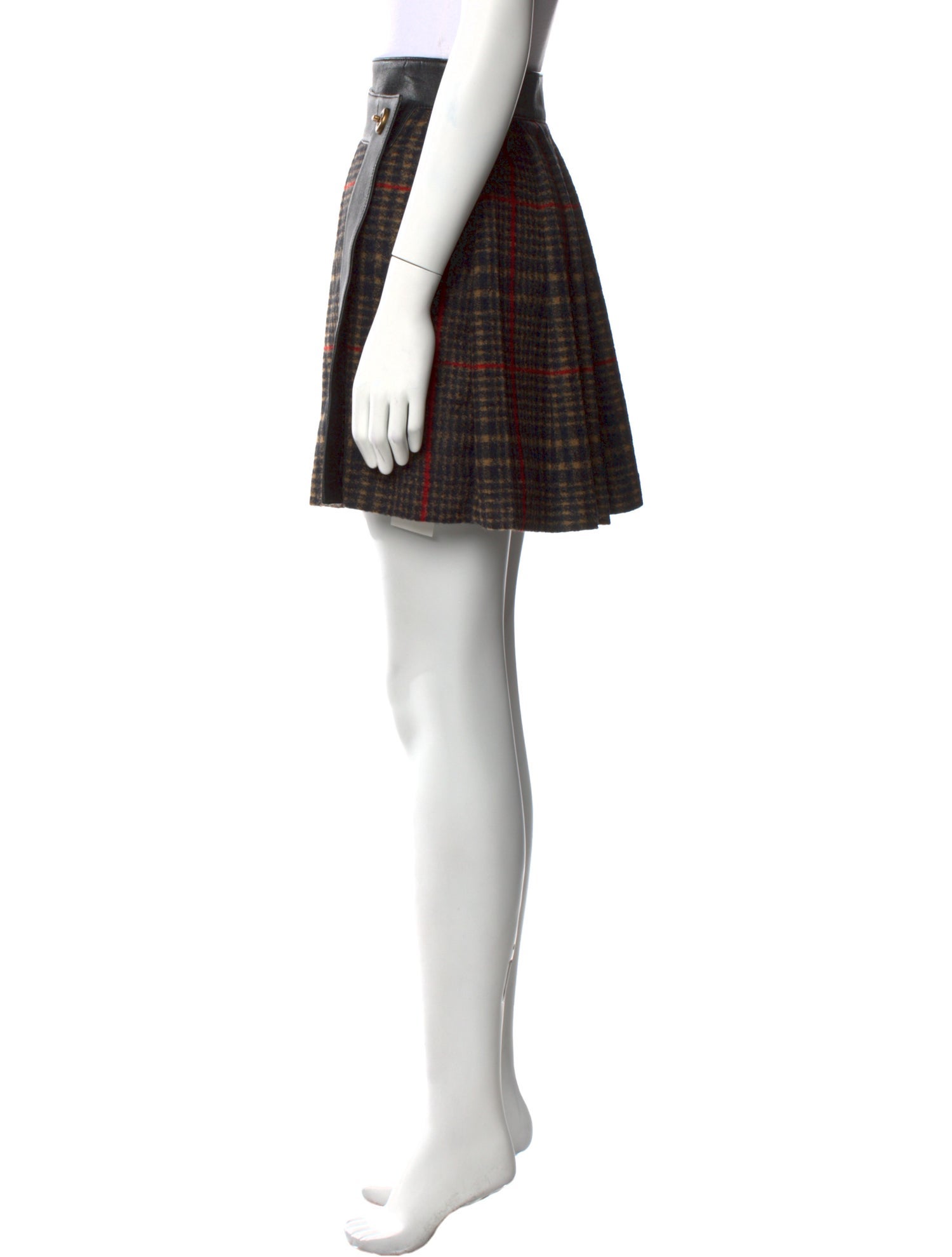 Coach 1941 Wool Mini Skirt