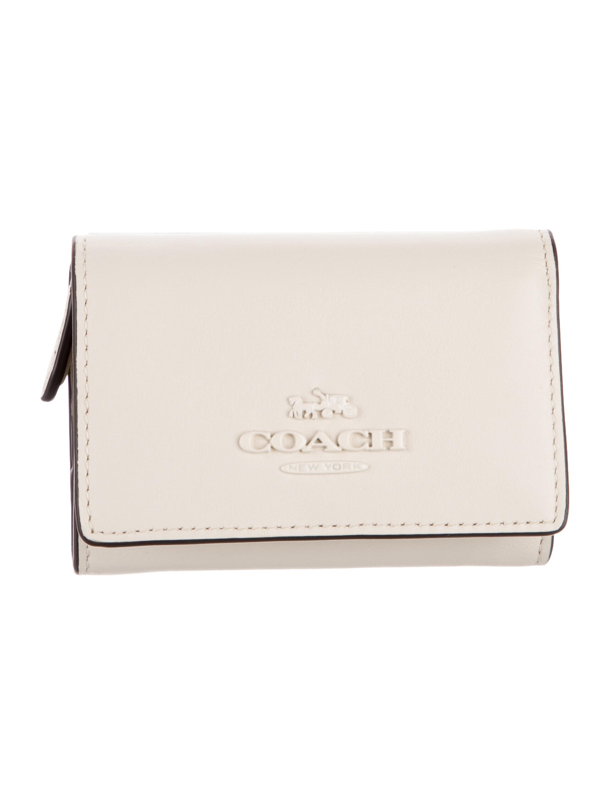 Coach 1941 Leather Compact Wallet