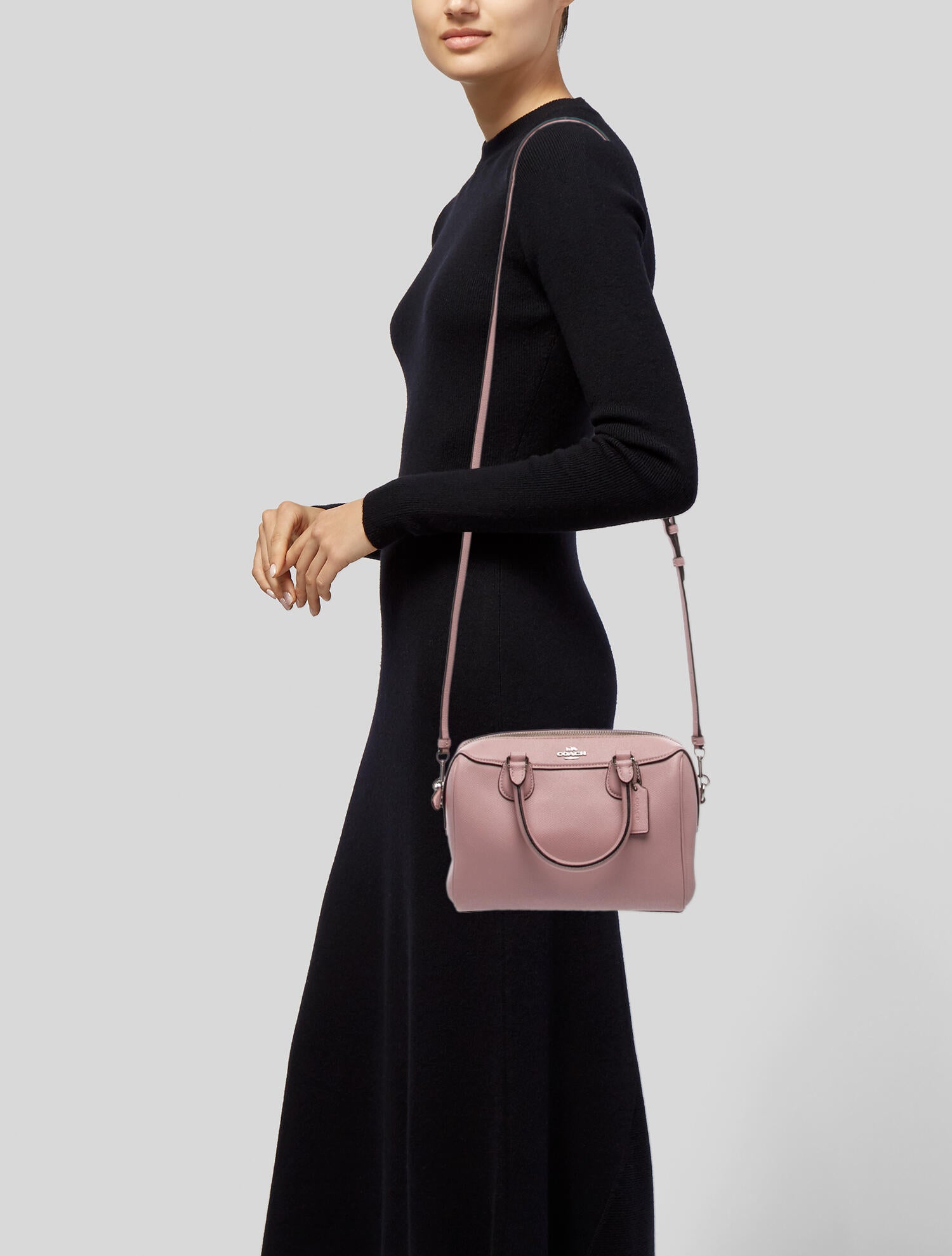 Coach 1941 Leather Top Handle Bag Mini