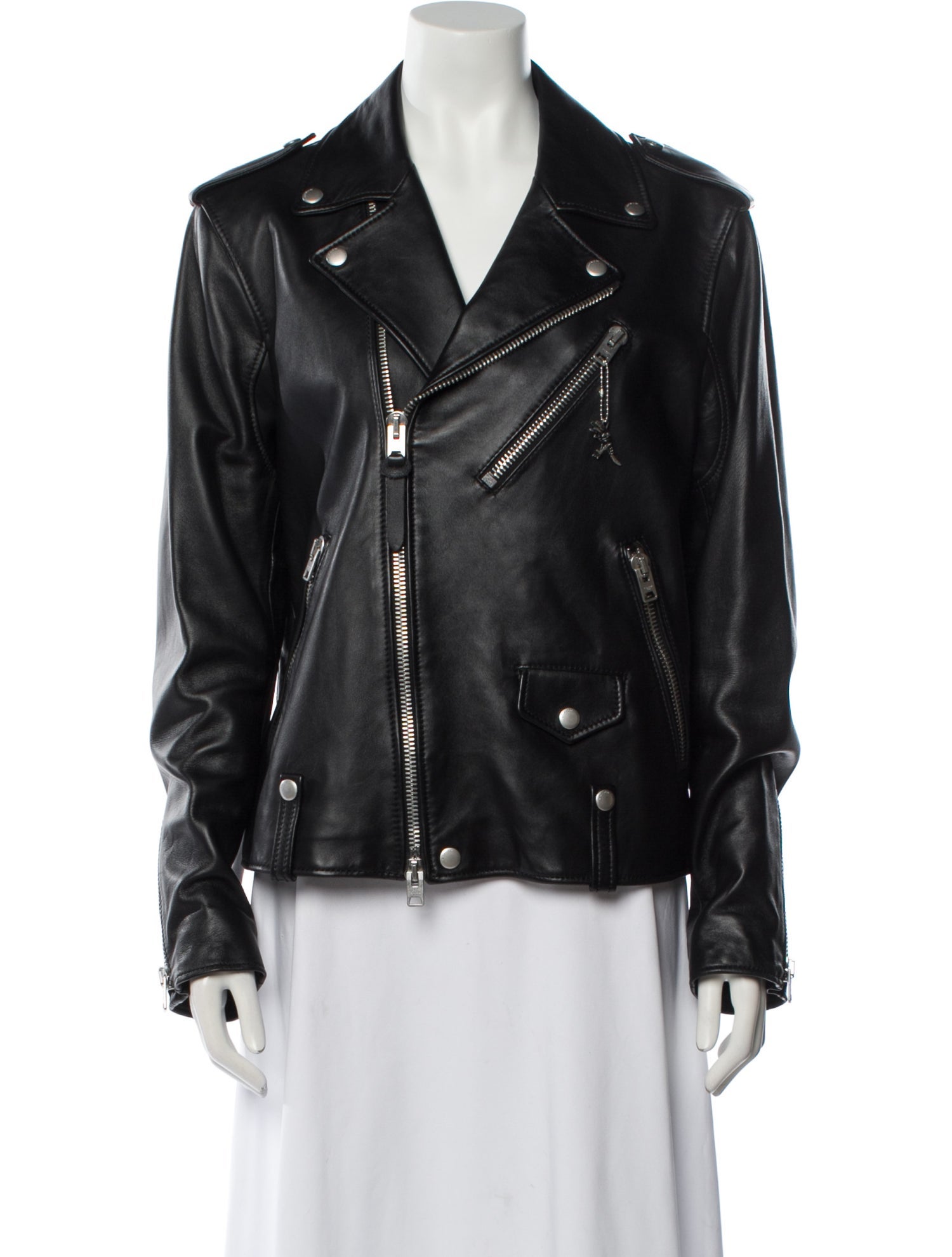 Coach 1941 Lamb Leather Biker Jacket