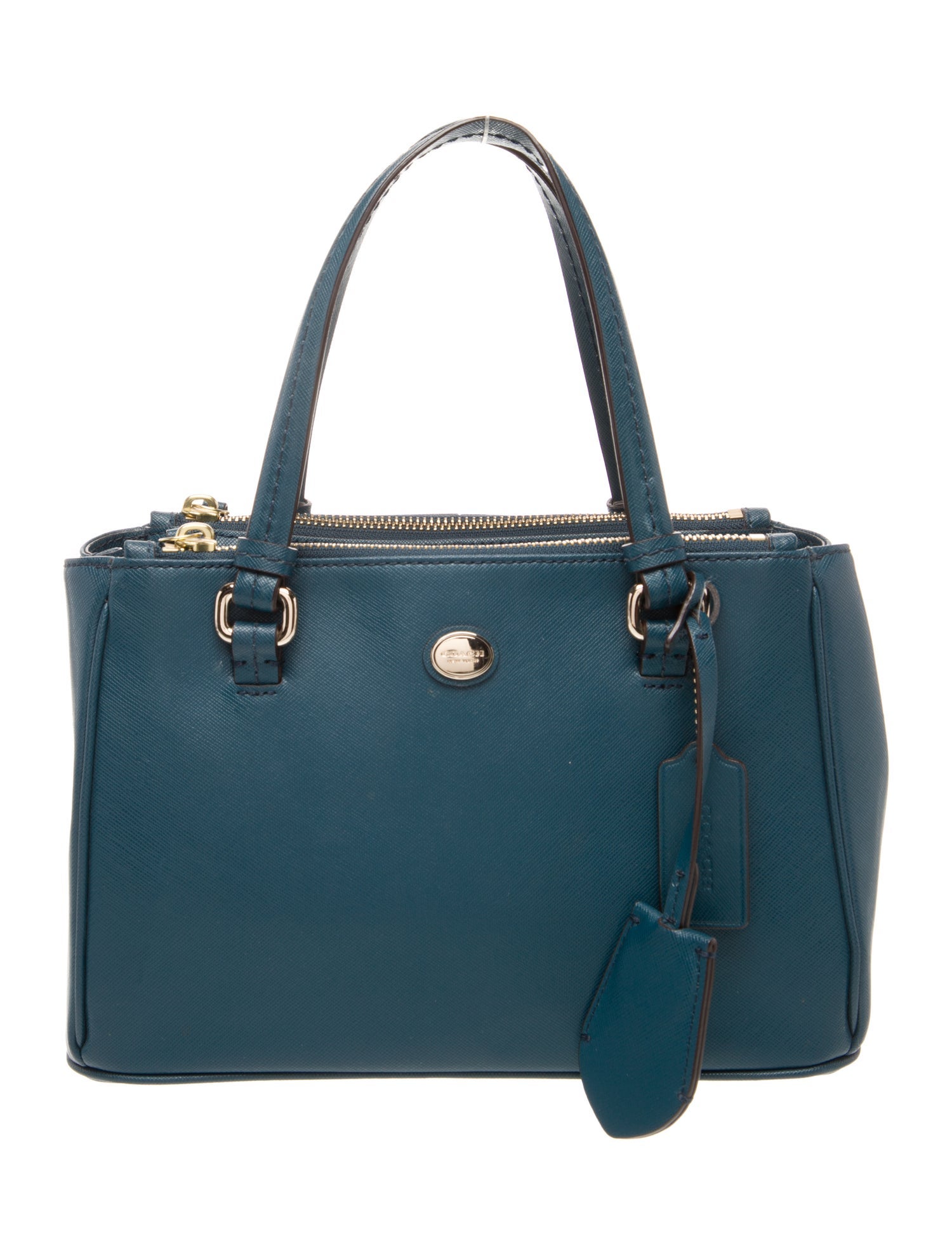 Coach 1941 Saffiano Leather Top Handle Bag