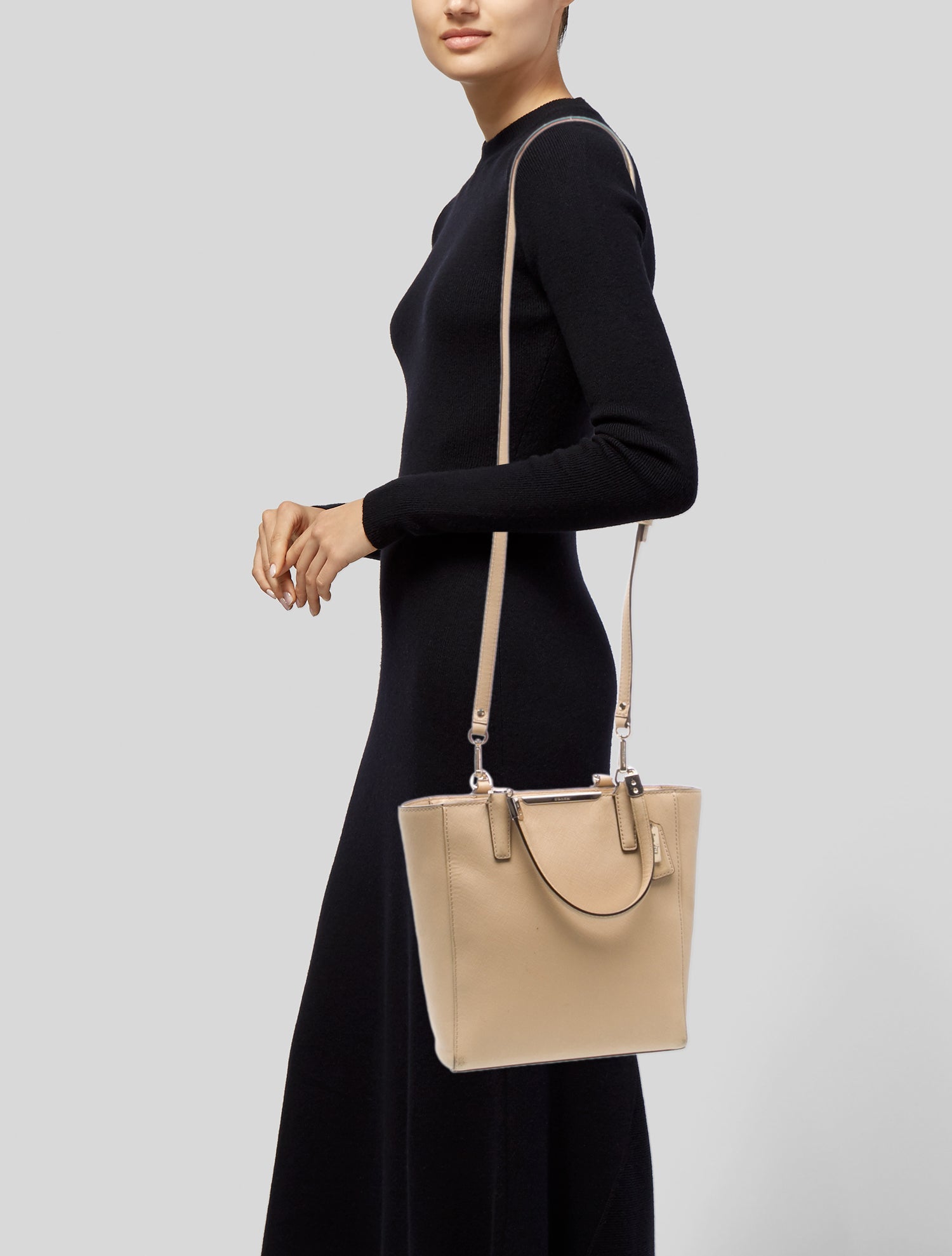 Coach 1941 Saffiano Leather Top Handle Bag