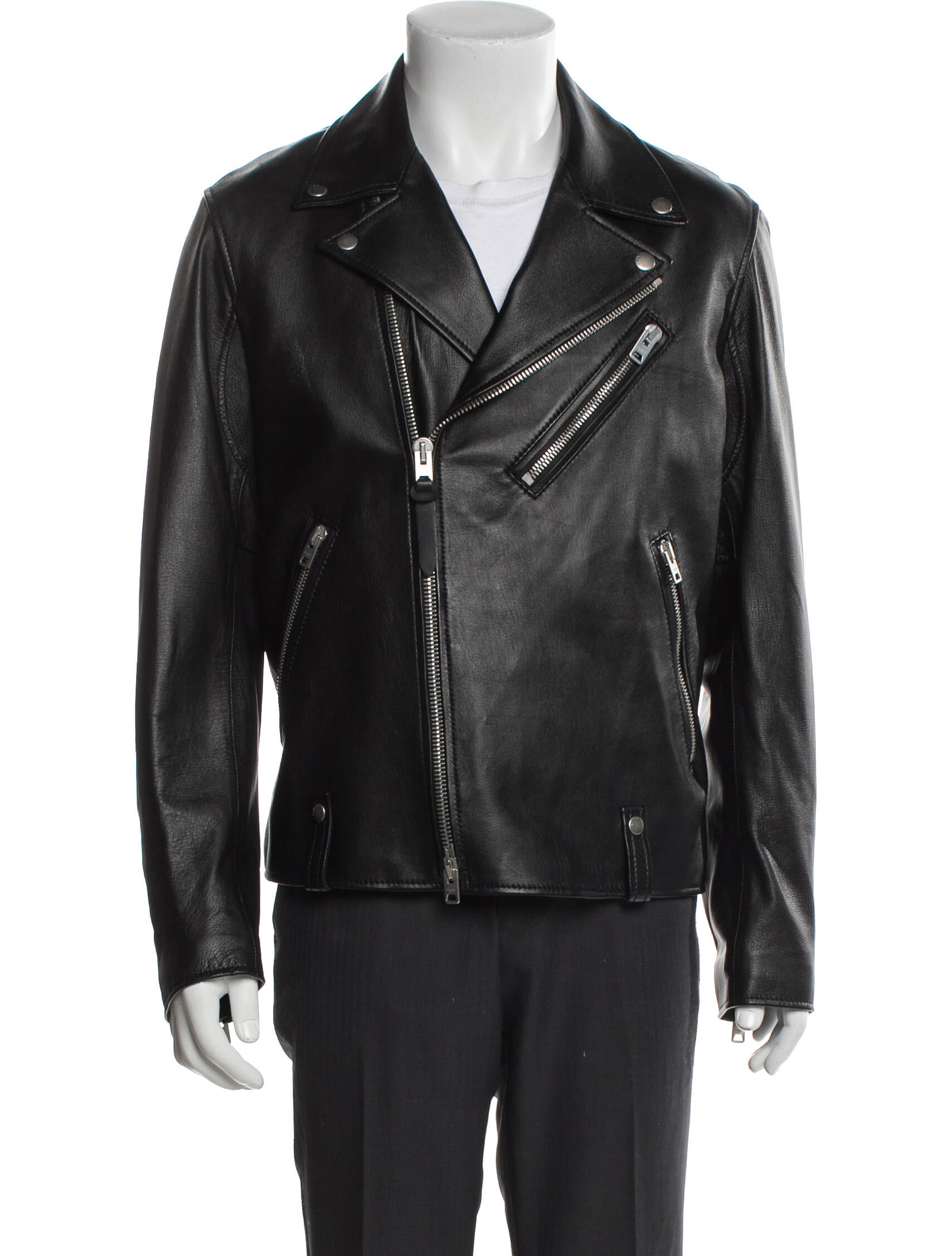 Coach 1941 Lamb Leather Moto Jacket