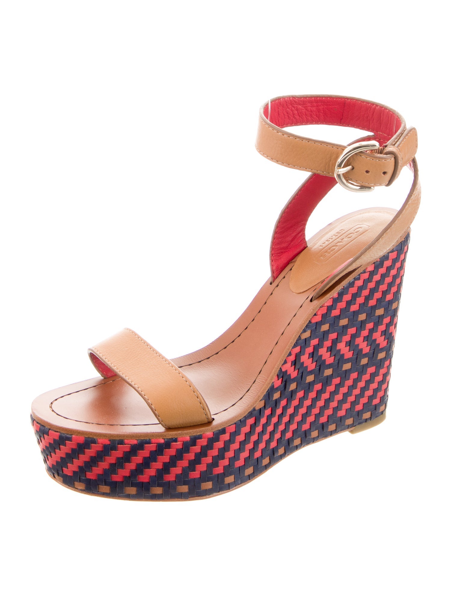 Coach 1941 Leather Printed Espadrilles