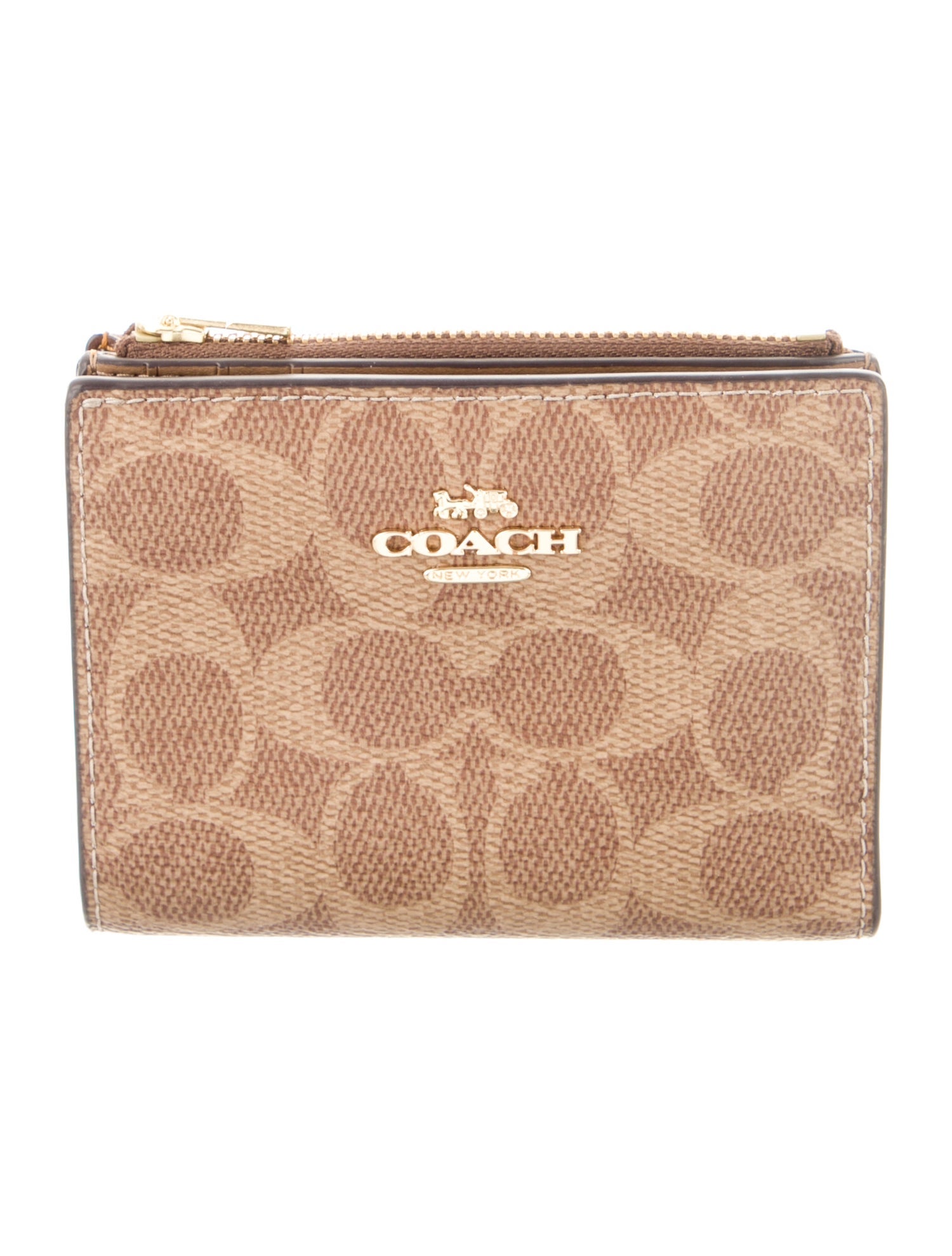 Coach 1941 Leather Compact Wallet