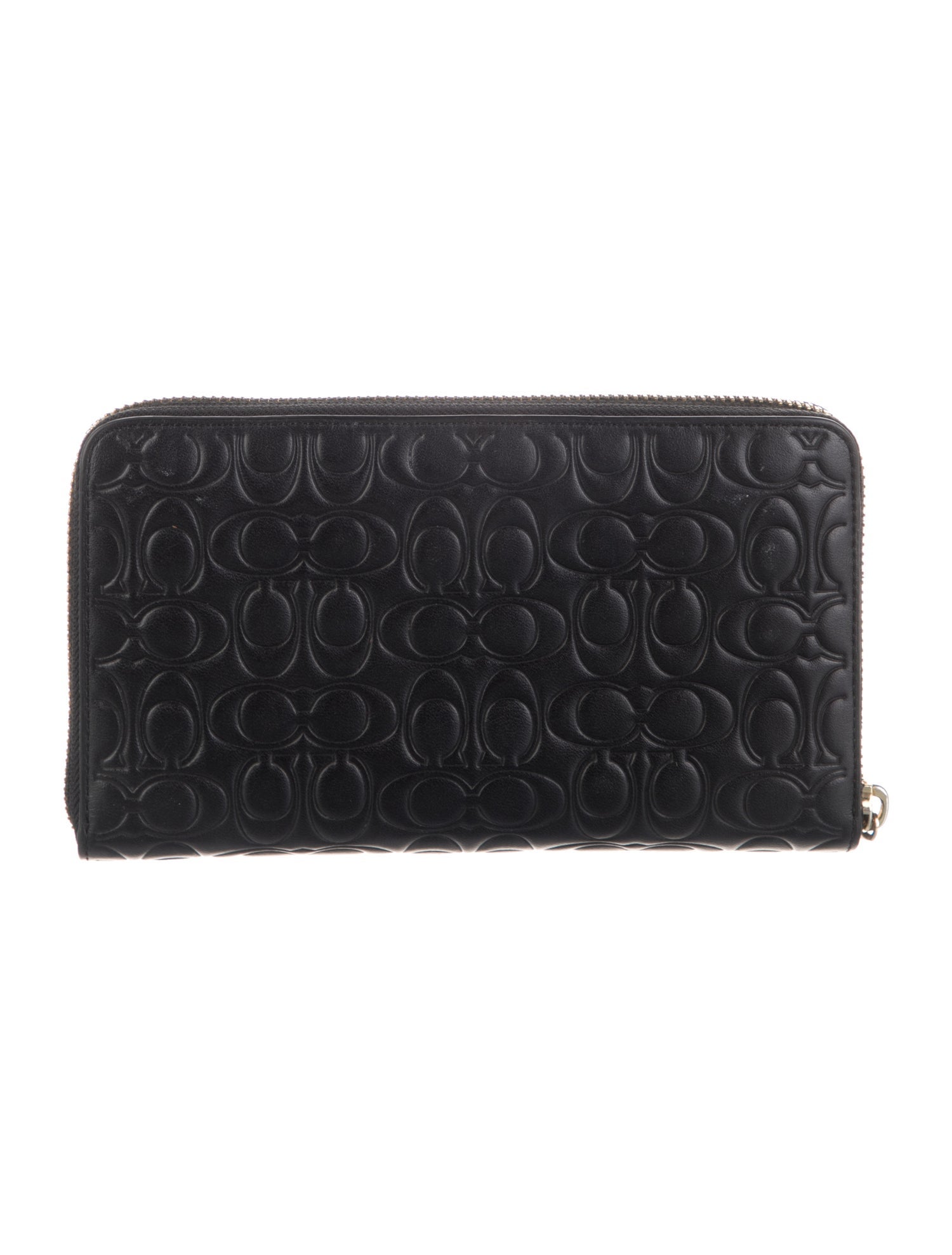 Coach Leather Continental Wallet