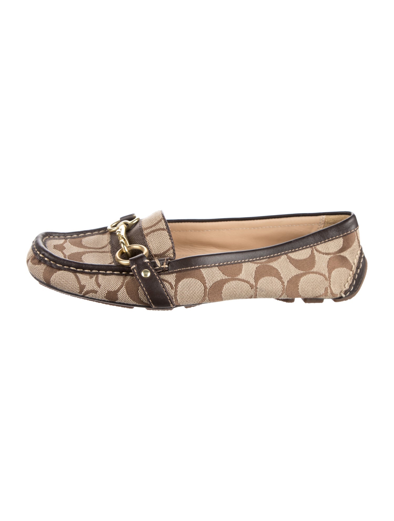 Coach 1941 Canvas Patterned Loafers