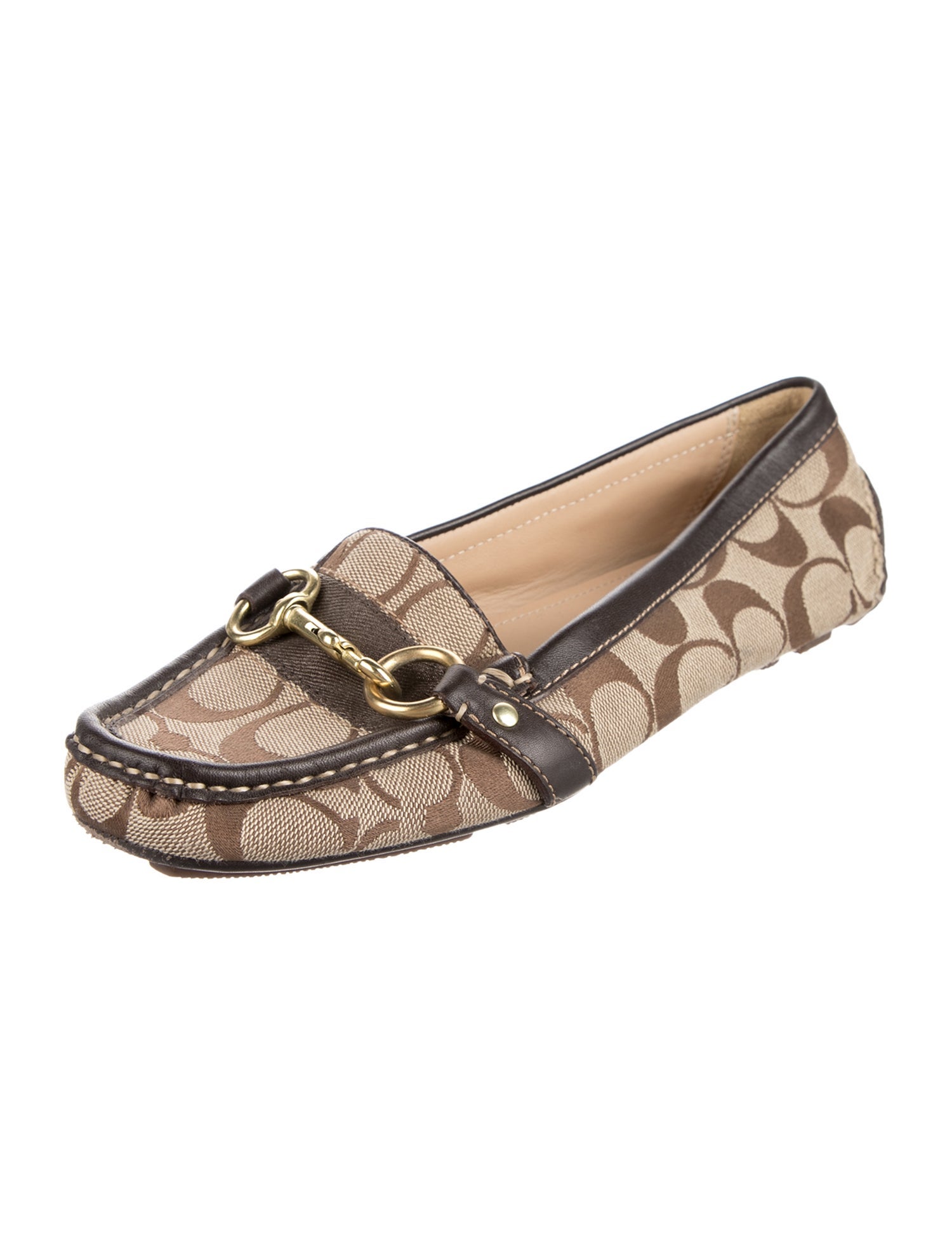 Coach 1941 Canvas Patterned Loafers