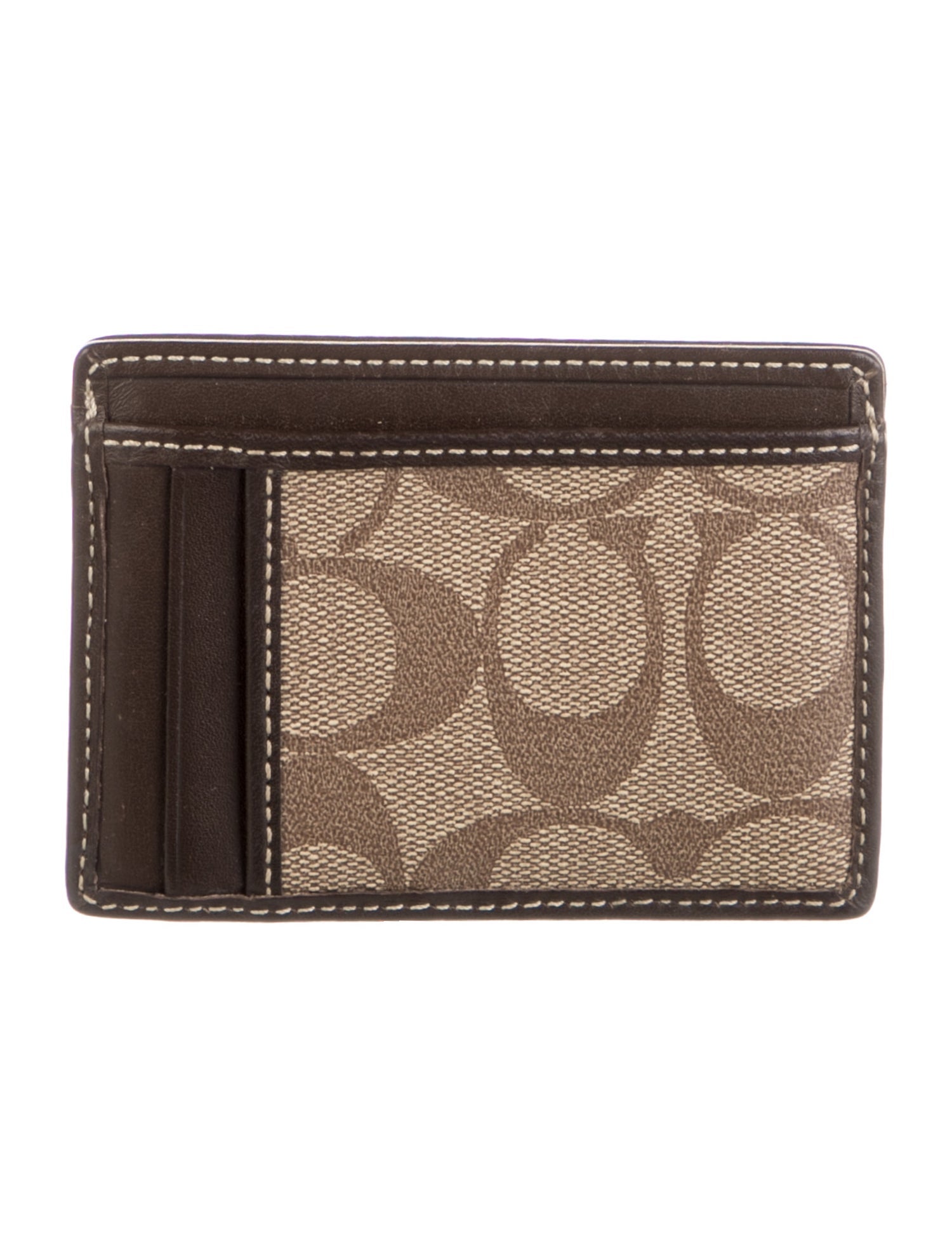 Coach 1941 Leather Printed Card Holder
