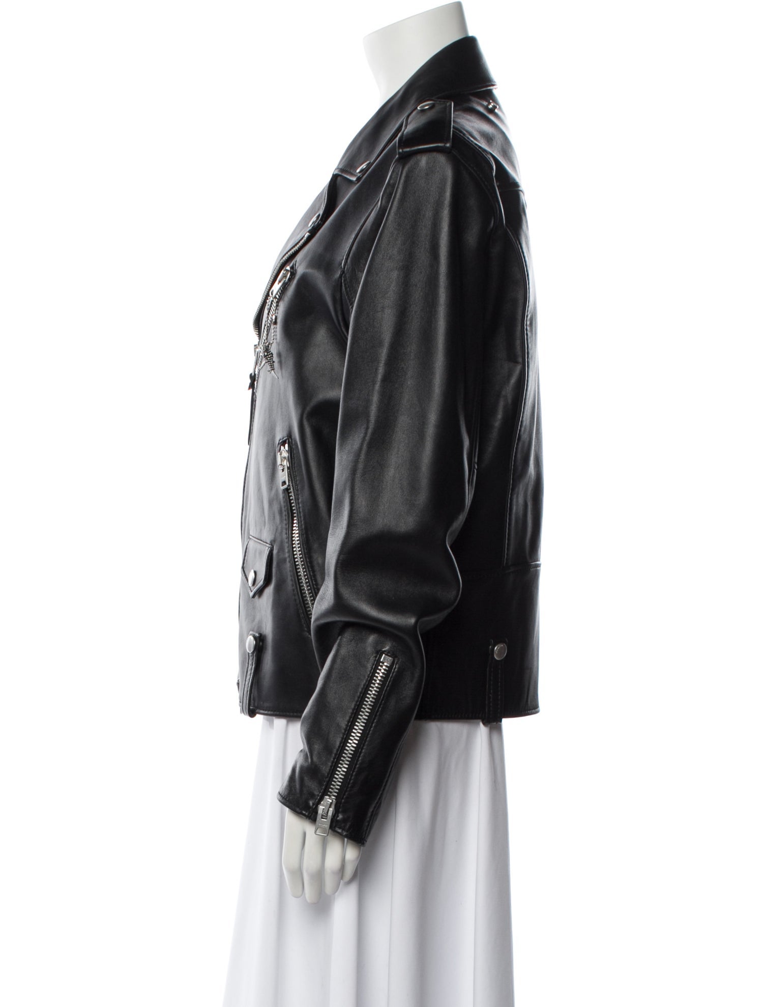 Coach 1941 Lamb Leather Biker Jacket