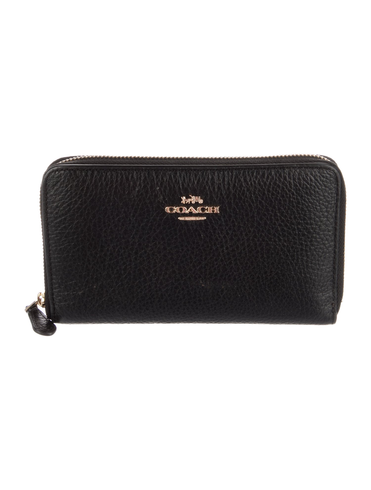 Coach Leather Continental Wallet