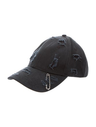 c2h4 c2h4 Distressed Baseball Cap