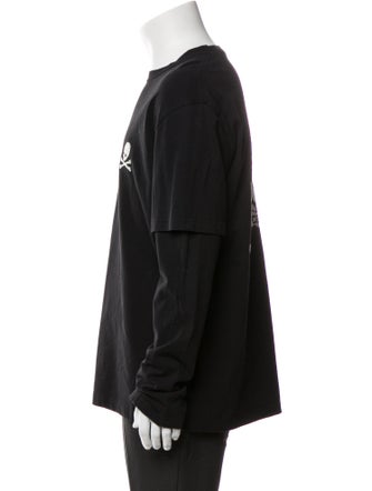 c2h4 Graphic Print Crew Neck T-Shirt