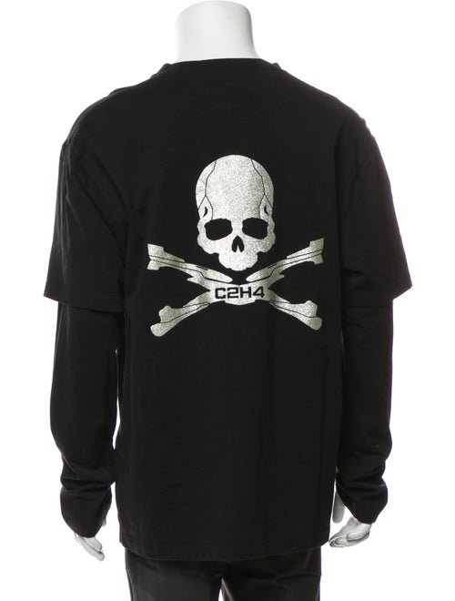 c2h4 Graphic Print Crew Neck T-Shirt