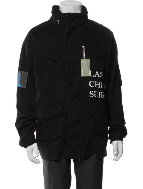 c2h4 Graphic Print Parka