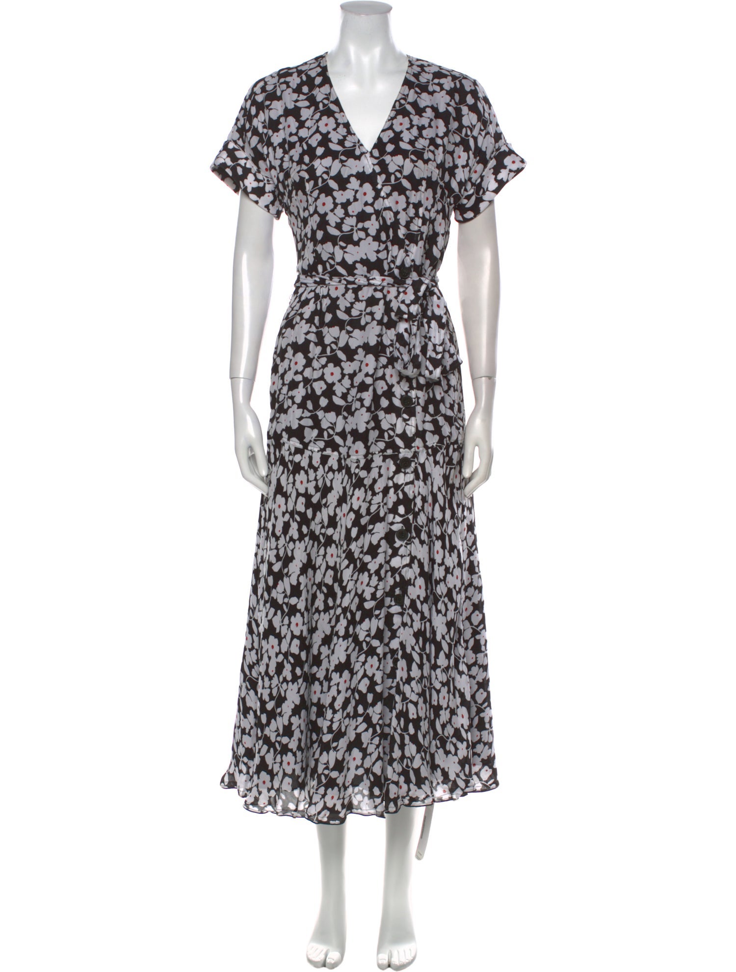 Horses Atelier Floral Print Long Dress