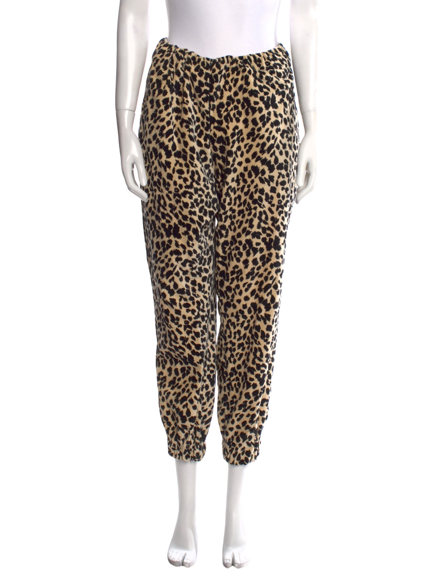 Horses Atelier Animal Print Skinny Leg Pants