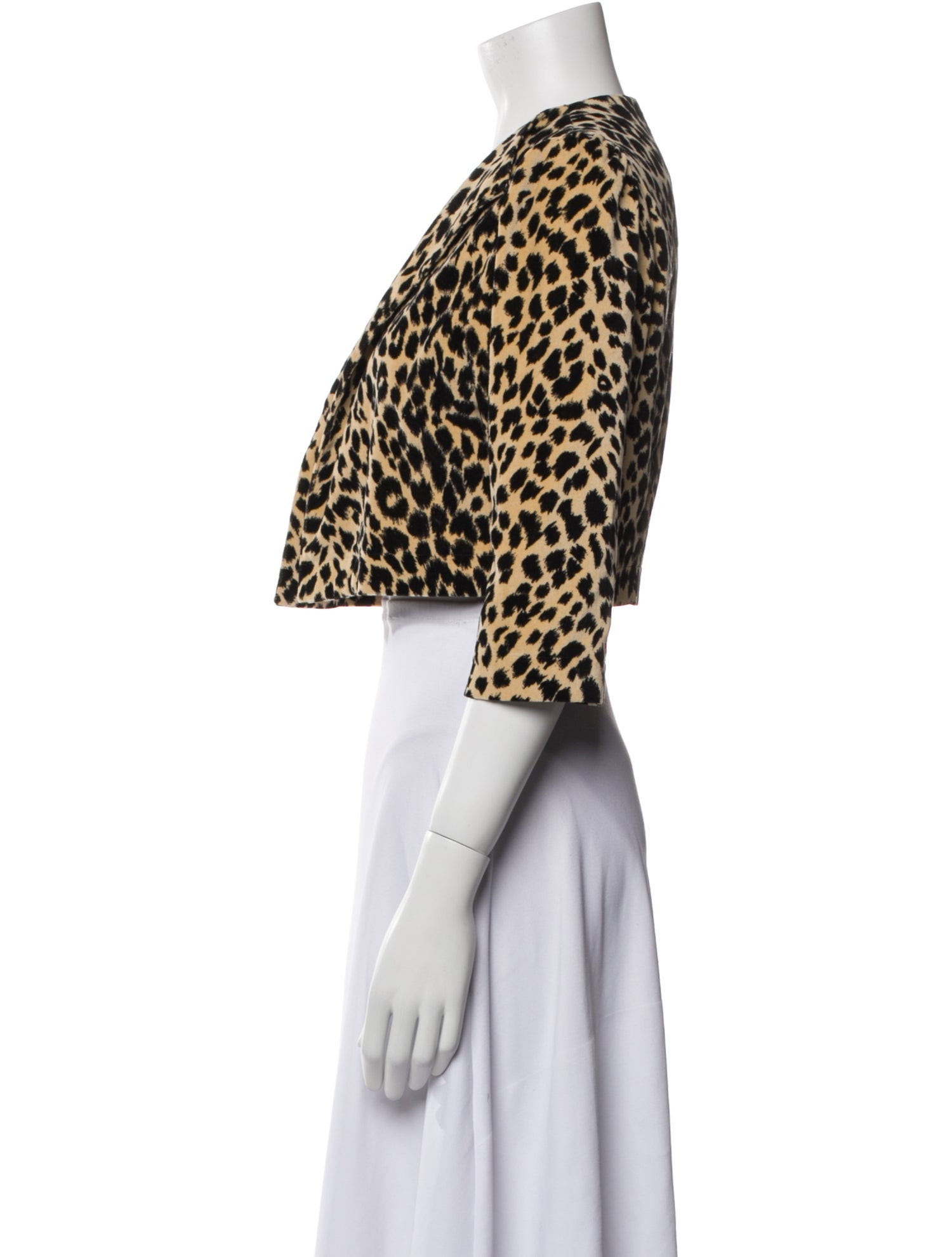 Horses Atelier Animal Print Evening Jacket