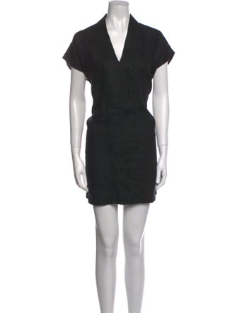 Horses Atelier Linen Mini Dress