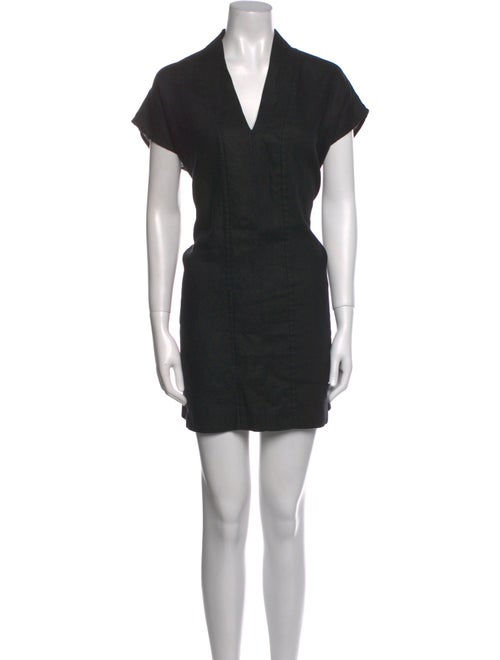 Horses Atelier Linen Mini Dress
