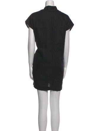 Horses Atelier Linen Mini Dress