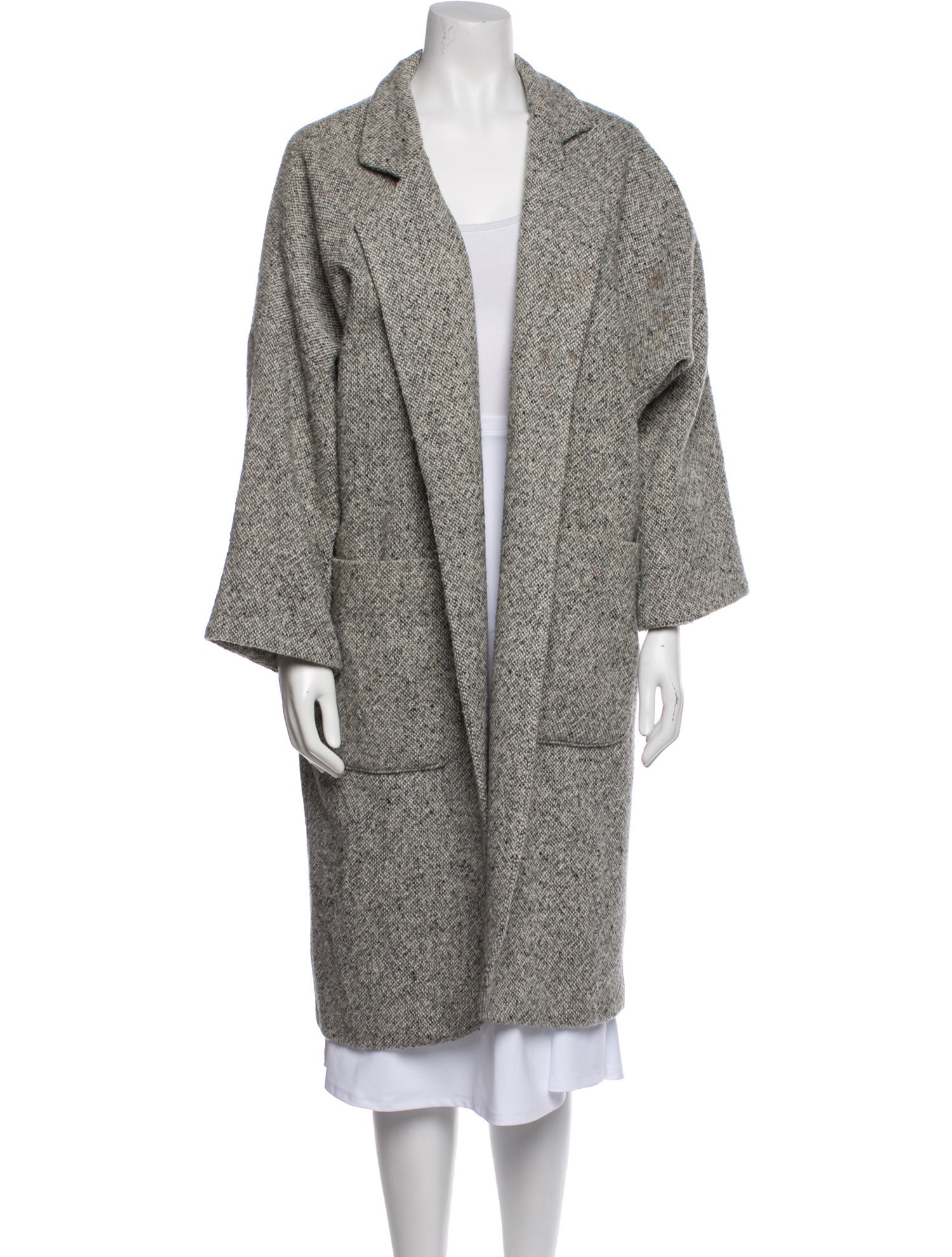 Horses Atelier Wool Tweed Pattern Coat