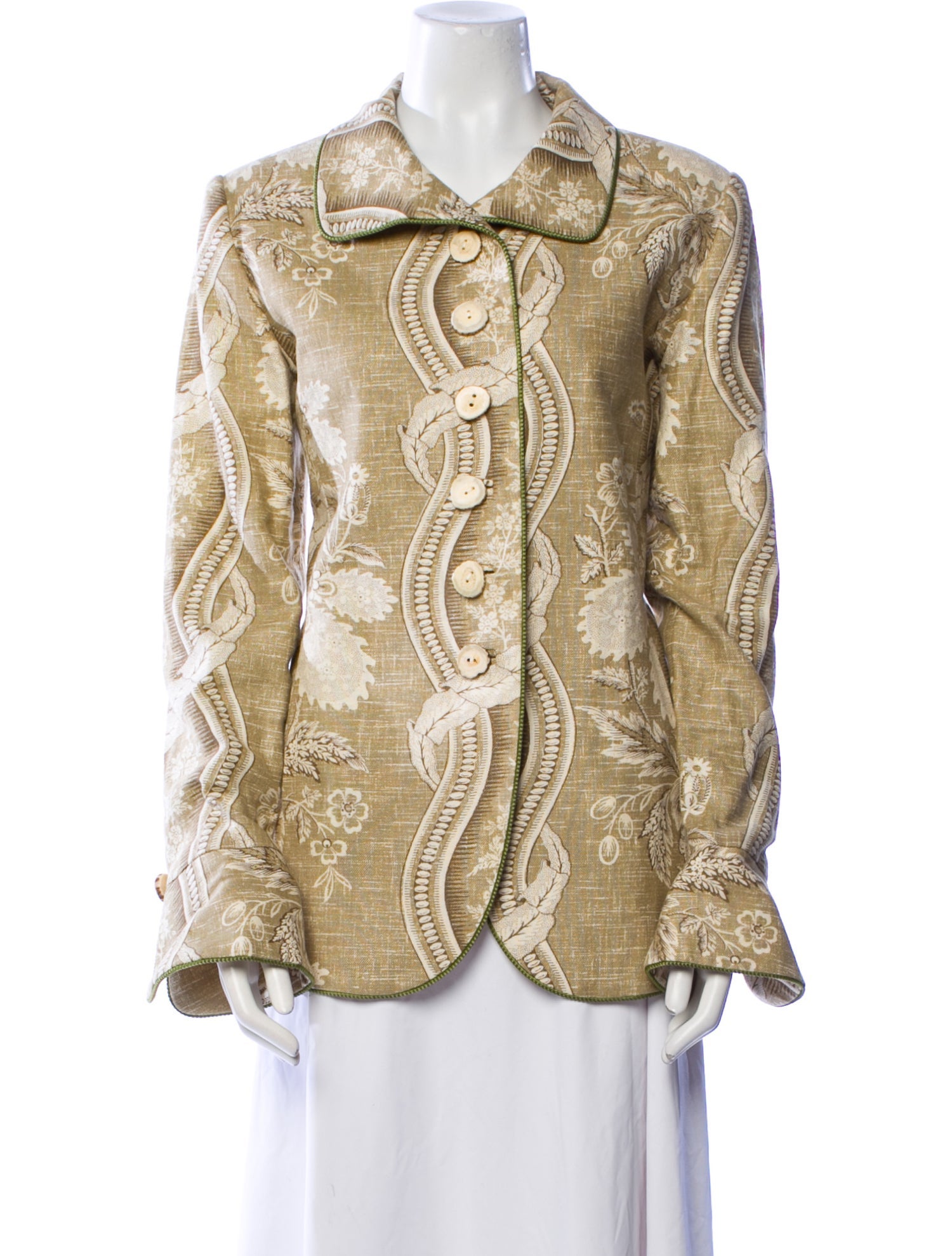 Quadrille Paisley Print Jacket