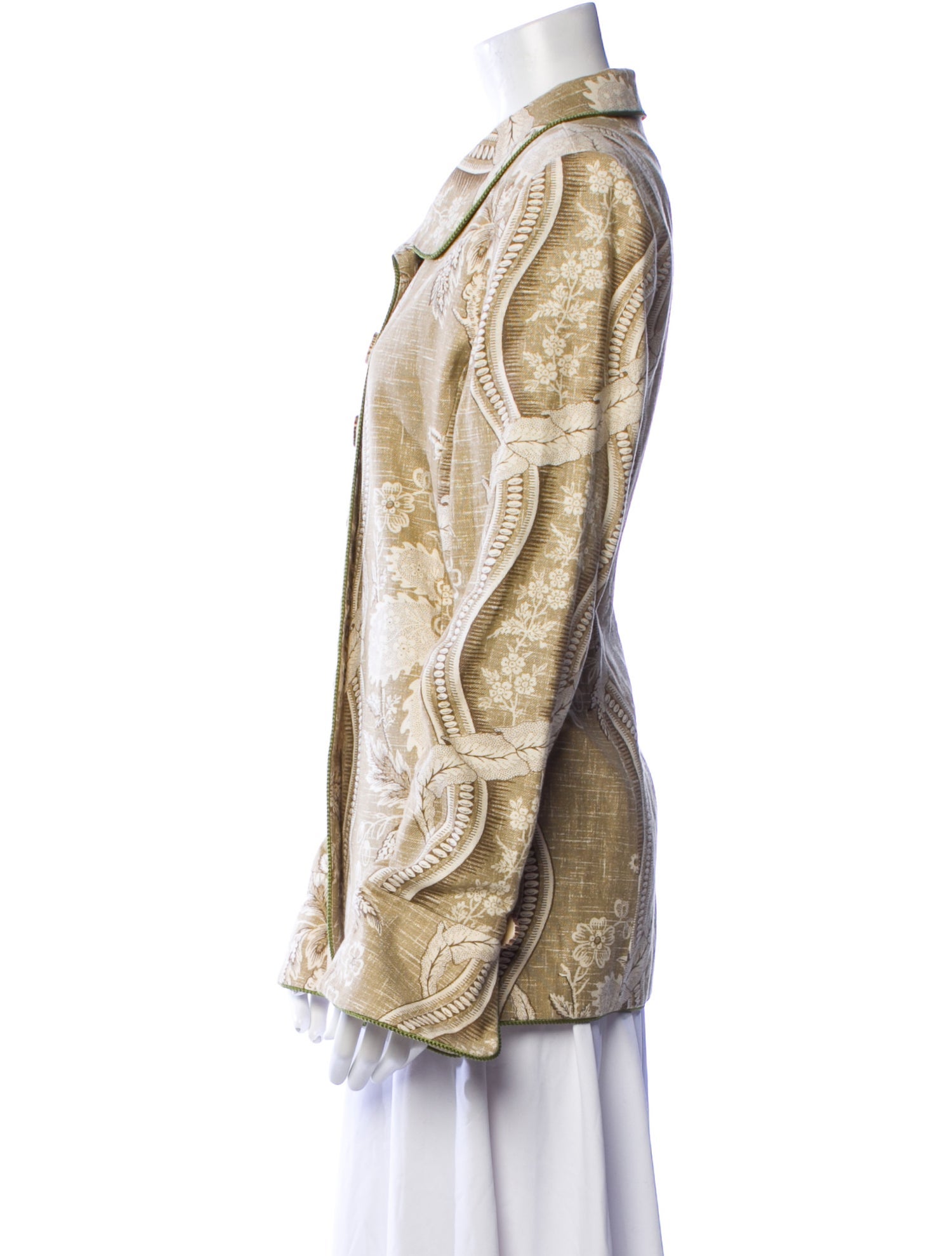 Quadrille Paisley Print Jacket