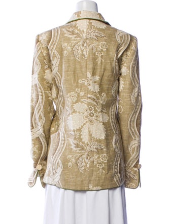 Quadrille Paisley Print Jacket