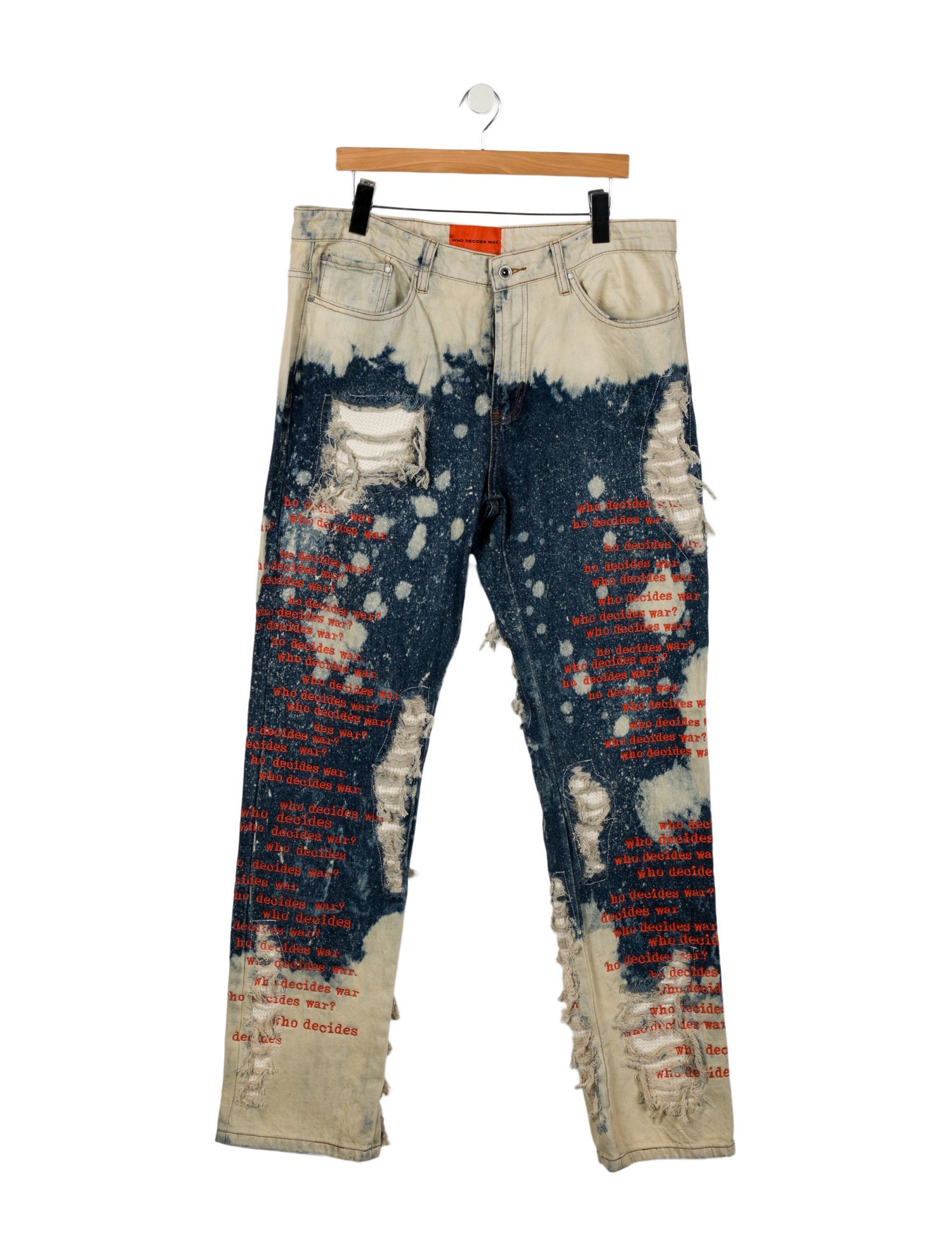 Who Decides War Straight-Leg Jeans