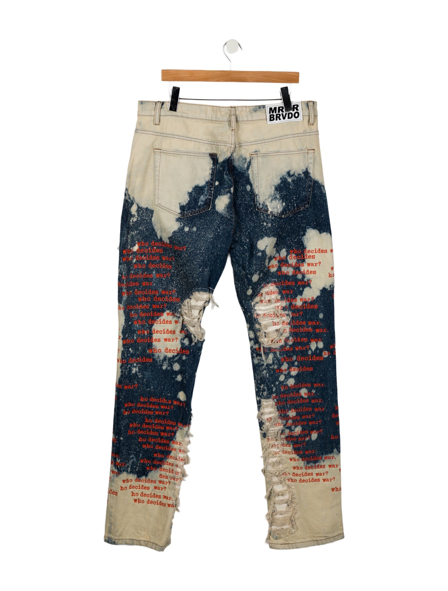 Who Decides War Straight-Leg Jeans