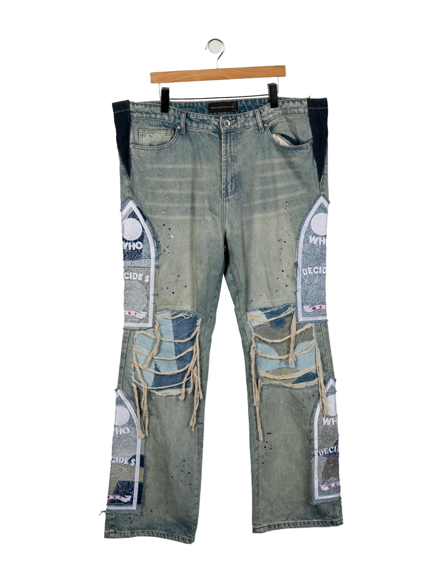 Who Decides War Straight-Leg Jeans