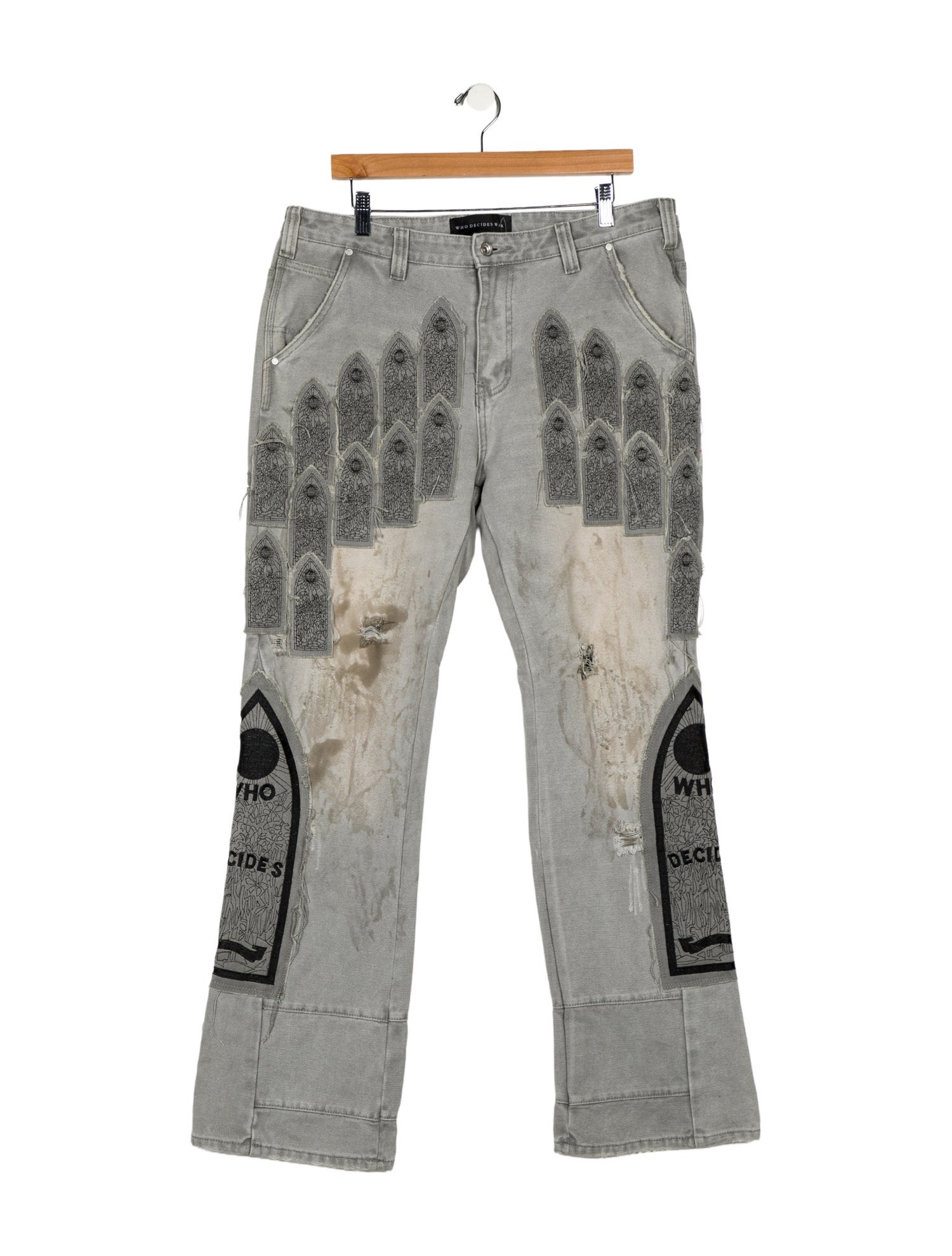 Who Decides War Straight-Leg Jeans