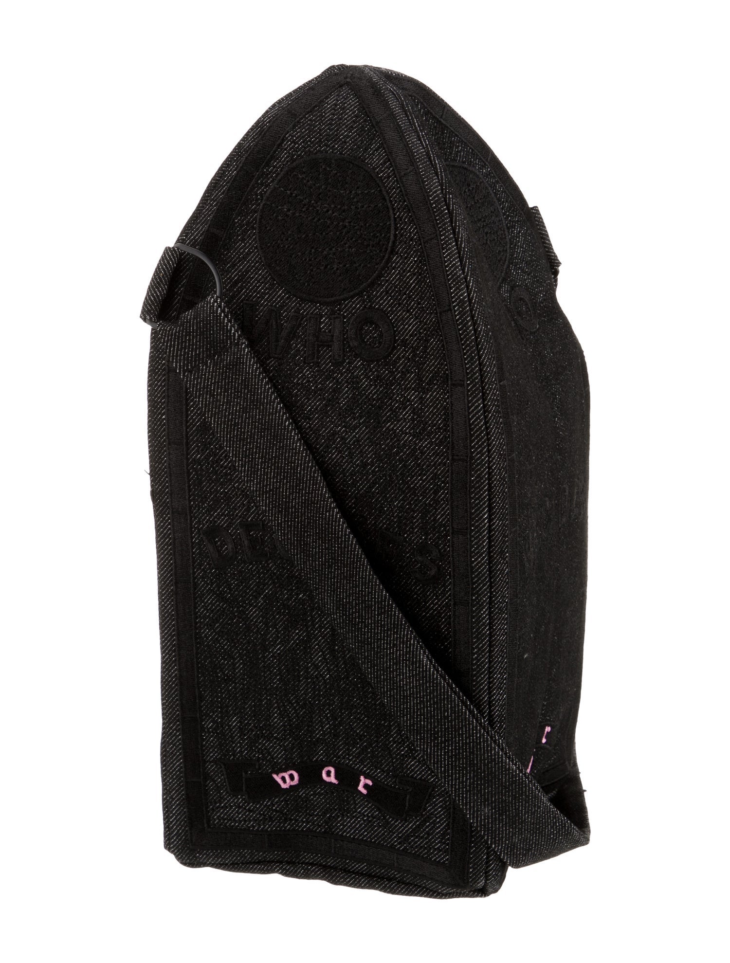 Who Decides War Denim Shoulder Bag