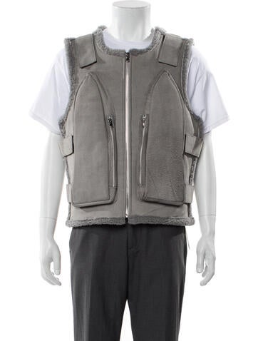 Who Decides War Outerwear Leather Vest XXL