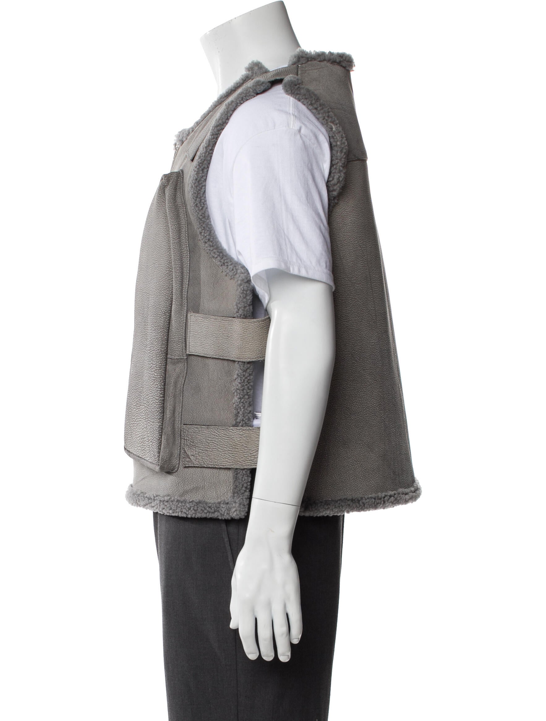 Who Decides War Leather Vest w/ Tags