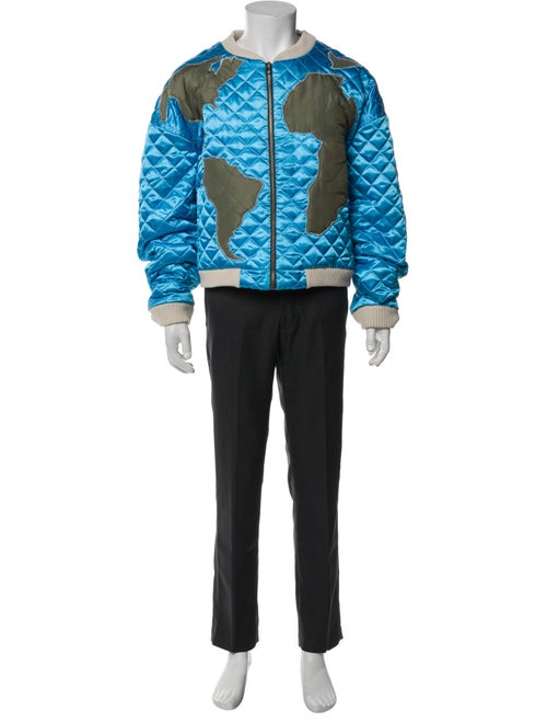 Who Decides War Colorblock Pattern Windbreaker