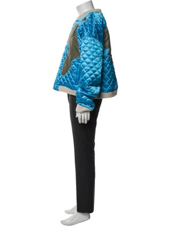 Who Decides War Colorblock Pattern Windbreaker