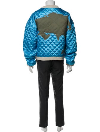 Who Decides War Colorblock Pattern Windbreaker