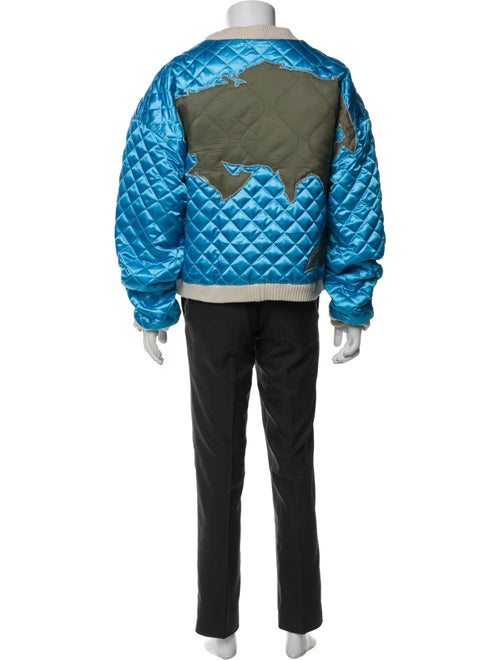 Who Decides War Colorblock Pattern Windbreaker