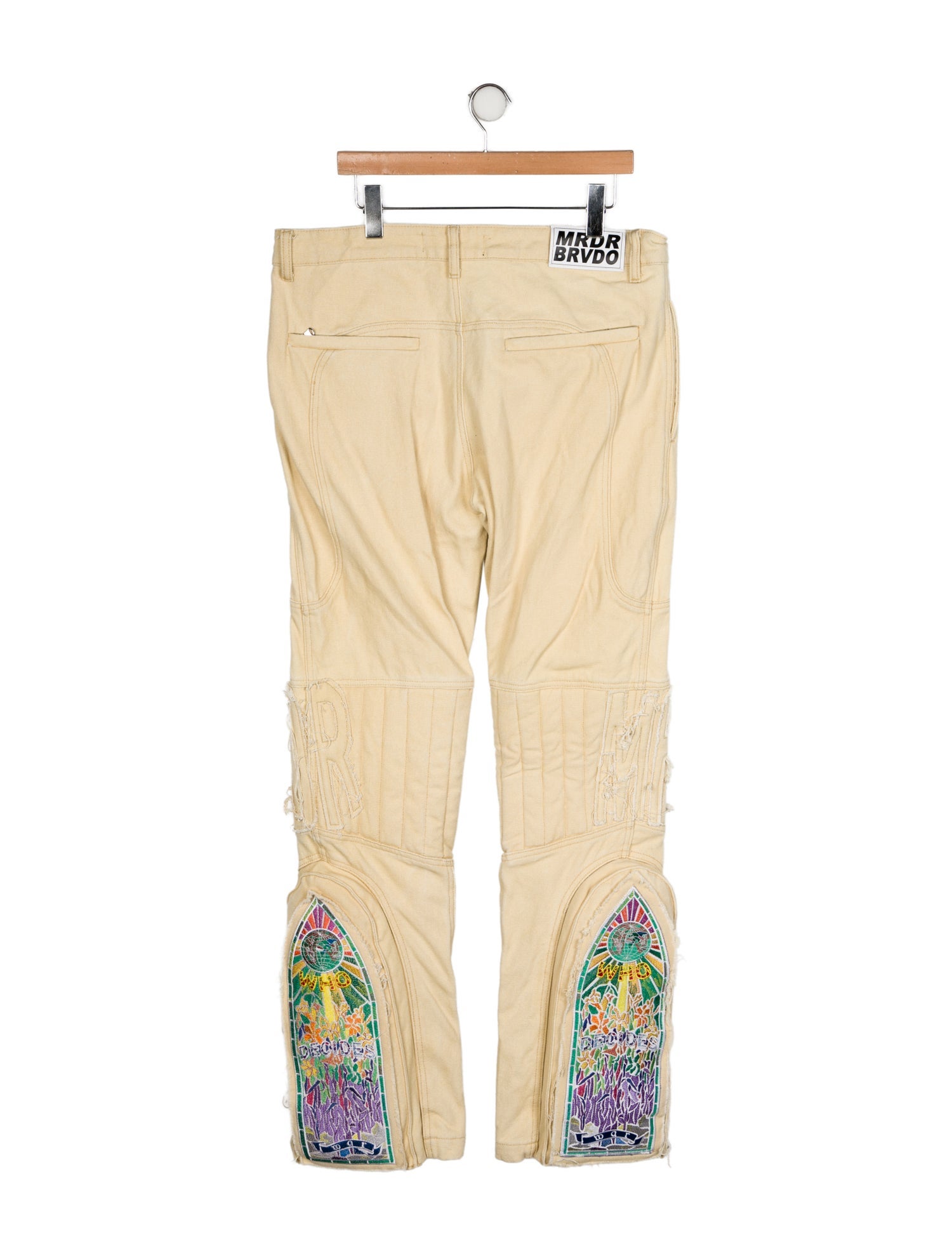 Who Decides War Moto Stain Glass Wide Leg Pants