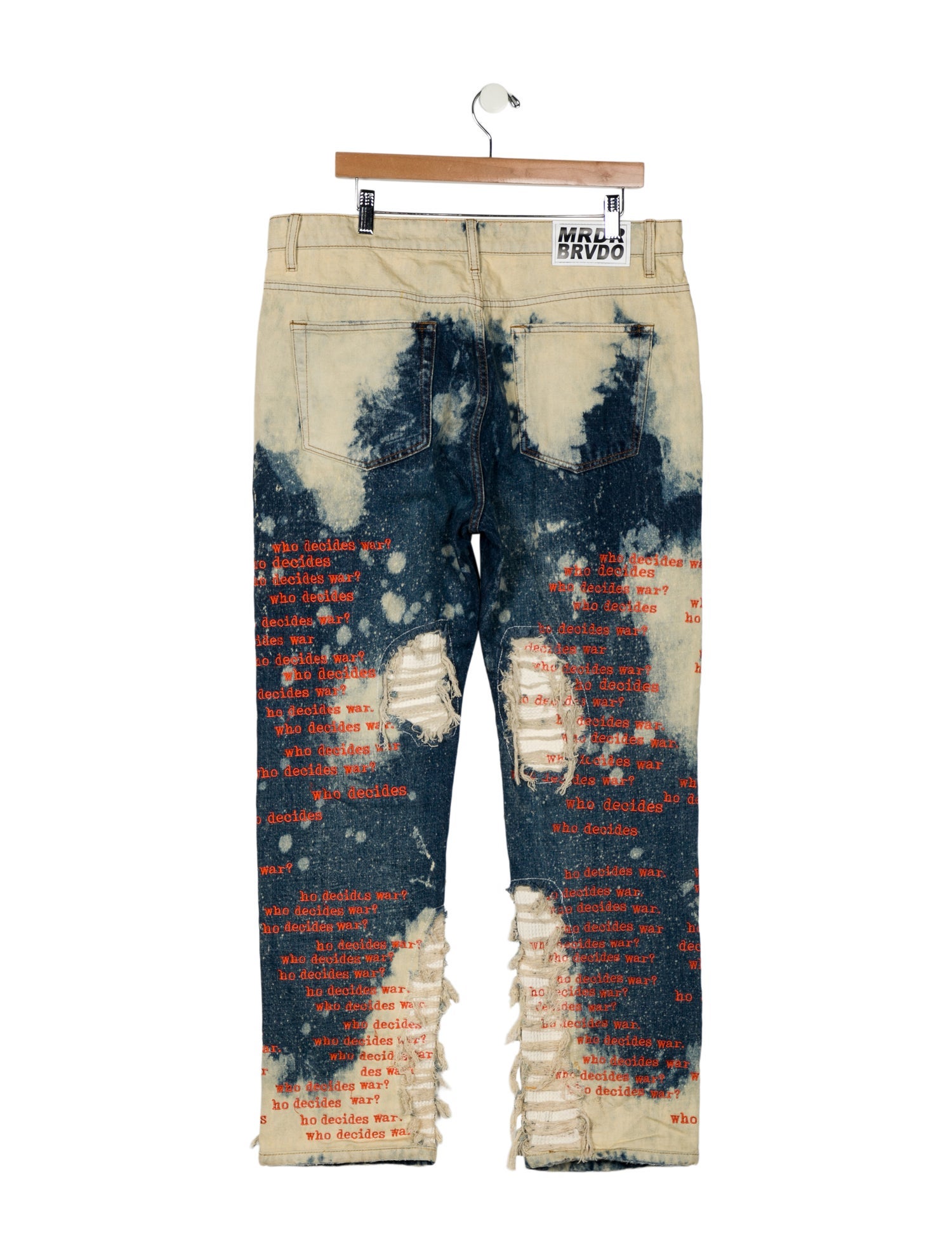 Who Decides War Straight-Leg Jeans